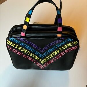 2/$30 Victoria's Secret Jetsetter Travel Case Make Up Bag Rainbow